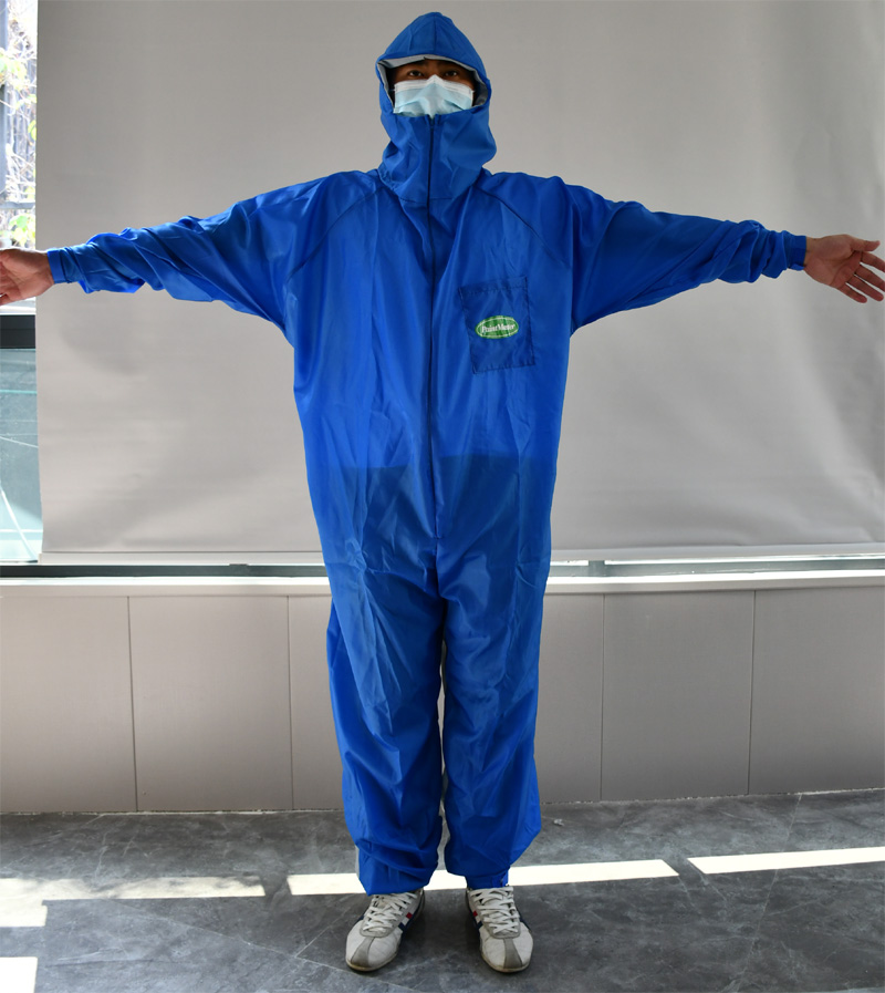 chemical resistant lab coat